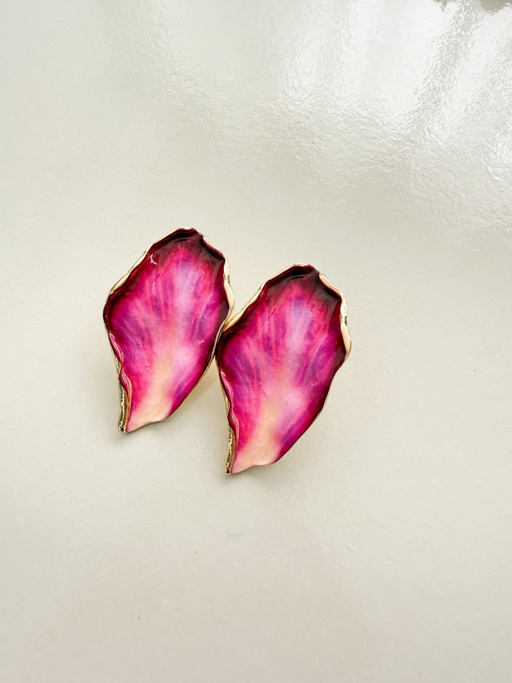 Caravanas Pétalo Rosa