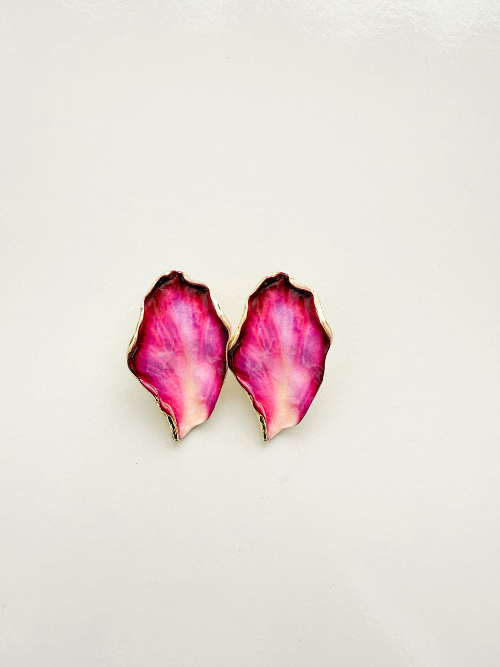 Caravanas Pétalo Rosa