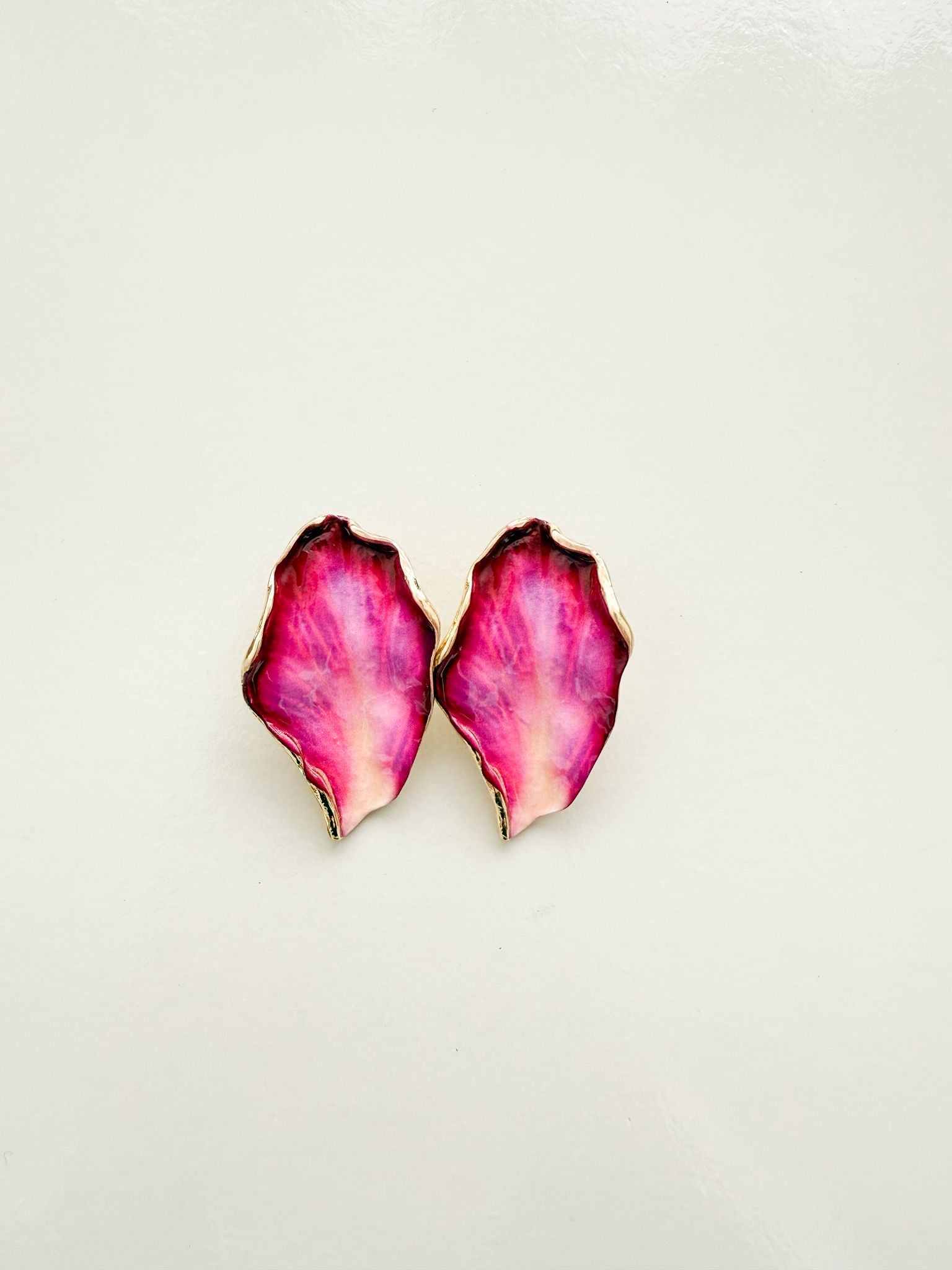 Caravanas Pétalo Rosa